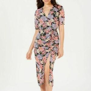 Leyden ruched floral woven dress 🌺